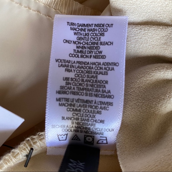 ☑️DKNY Womens Wheat Stretchy Wide Leg Trousers FLYP - Picture 14 of 15